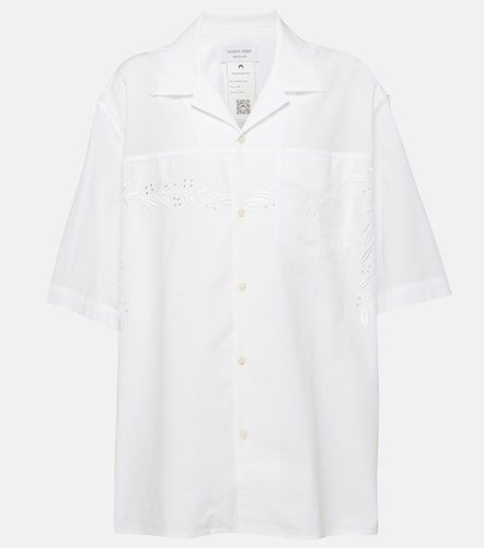 Chemise de bowling Regenerated Household en coton - Marine Serre - Modalova