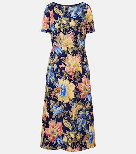 Etro Robe midi à imprimé floral - Etro - Modalova