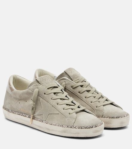 Baskets Super-Star en daim - Golden Goose - Modalova