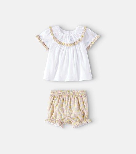 Top et short en coton à fleurs - Patachou - Modalova