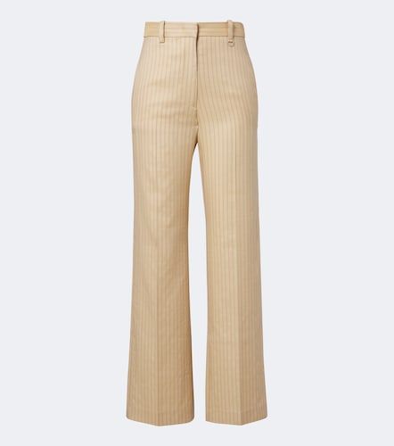 Pantalon droit Noanda en laine mélangée - Isabel Marant - Modalova