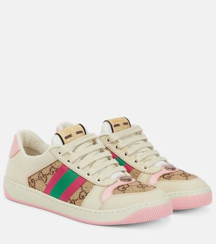 Gucci Baskets Screener en cuir - Gucci - Modalova