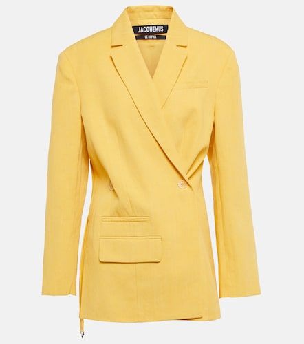Blazer Tibau en lin mélangé - Jacquemus - Modalova