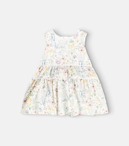 Bébé – Robe à volants superposés en coton à imprimé floral - Il Gufo - Modalova