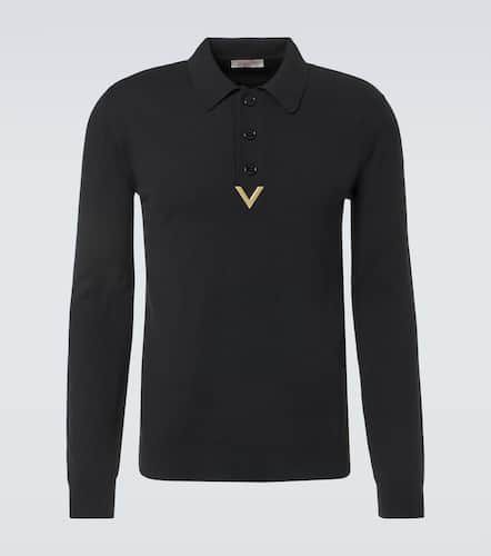 Polo VGold en laine mélangée - Valentino - Modalova