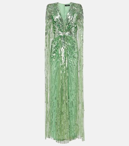 Robe Gold Rush à sequins - Jenny Packham - Modalova