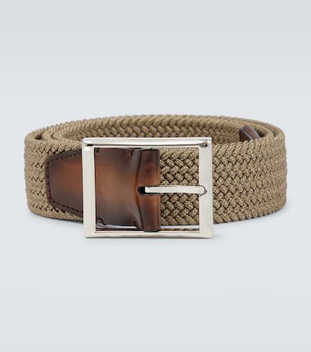 Ceinture Classic en tissu et cuir - Berluti - Modalova