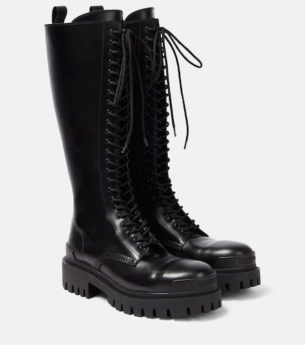 Balenciaga Bottes Strike en cuir - Balenciaga - Modalova