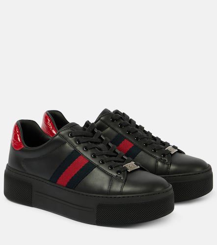 Gucci Baskets Gucci Ace en cuir - Gucci - Modalova