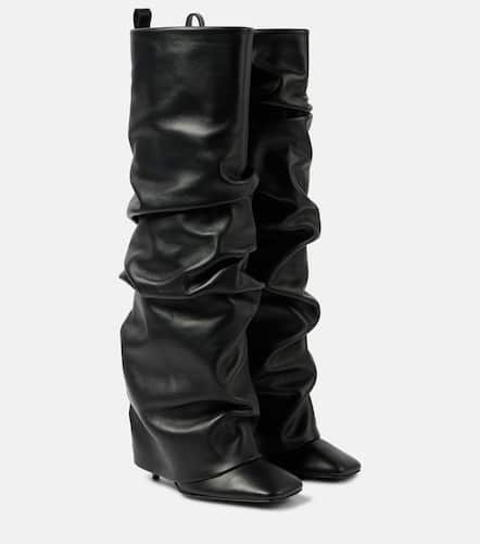 The Attico Bottes Rea en cuir - The Attico - Modalova