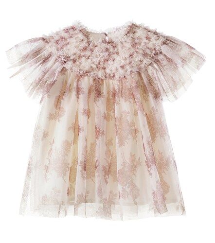 Top Carla en tulle à fleurs - C'era Una Volta - Modalova