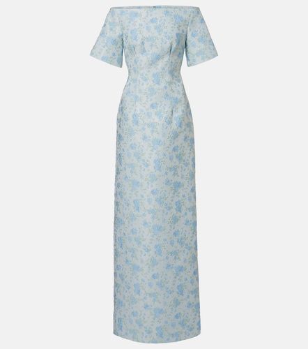Robe Gilda en brocart floral - Markarian - Modalova
