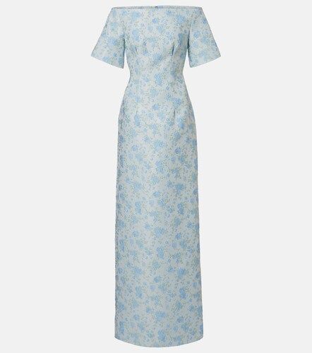 Robe Gilda en brocart floral - Markarian - Modalova