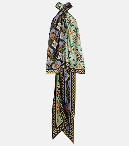 Alémais Top Cece en soie à fleurs - Alemais - Modalova