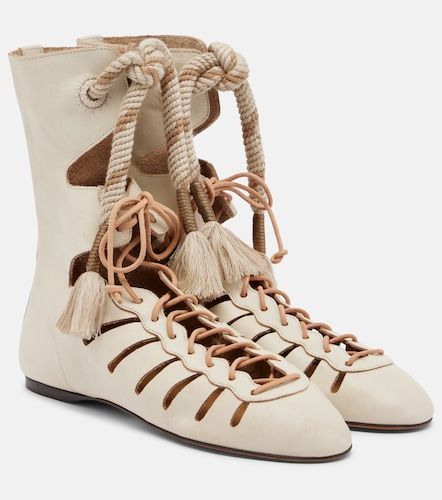 Bottines Liade en cuir à lacets - Isabel Marant - Modalova