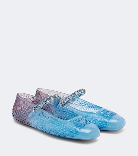 Ballerines Jelly à cristaux - Jimmy Choo - Modalova