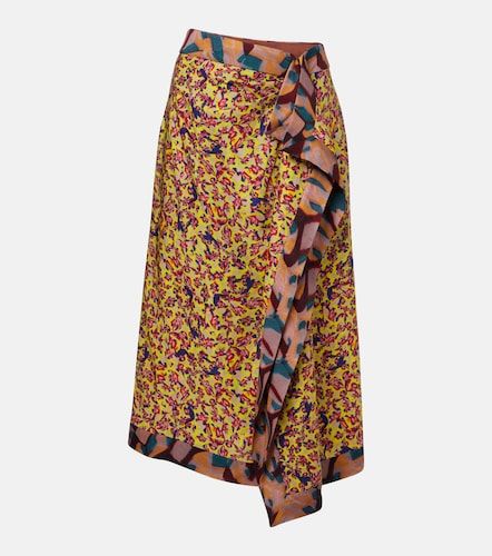 Jupe midi Sole à imprimé - Dries Van Noten - Modalova