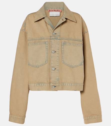 Veste Marko raccourcie en jean - Acne Studios - Modalova