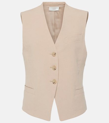 Vince Gilet en lin mélangé - Vince - Modalova