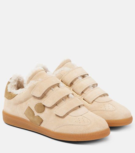 Baskets Beth en daim et shearling - Isabel Marant - Modalova