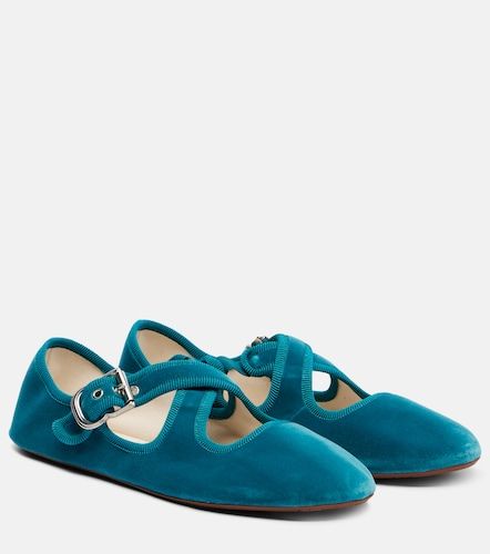 Alaïa Ballerines en velours - Alaia - Modalova