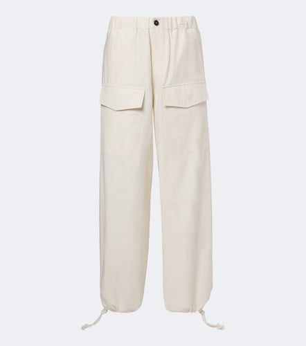 Pantalon ample en coton mélangé - JW Anderson - Modalova