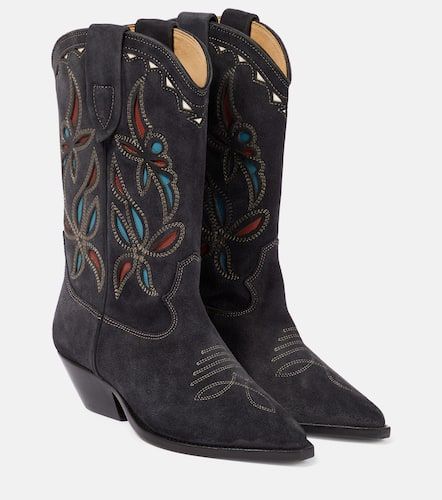 Bottines santiags Duerto en daim - Isabel Marant - Modalova