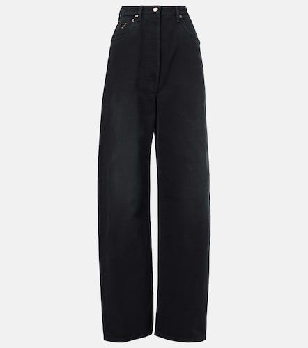 Prada Jean wide à taille haute - Prada - Modalova