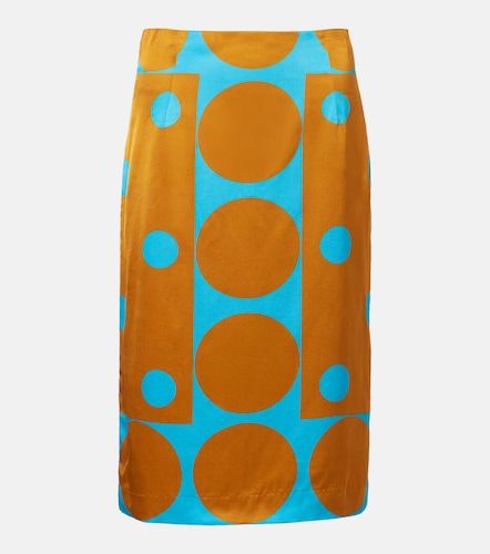 Dries Van Noten Jupe crayon à pois - Dries Van Noten - Modalova