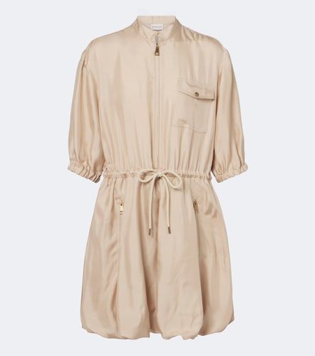Moncler Robe en soie - Moncler - Modalova