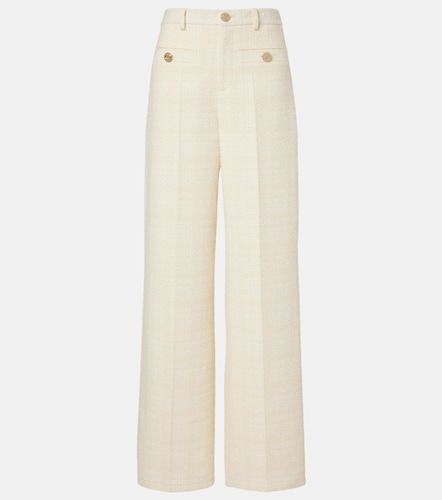 Pantalon ample en tweed à carreaux - Gucci - Modalova