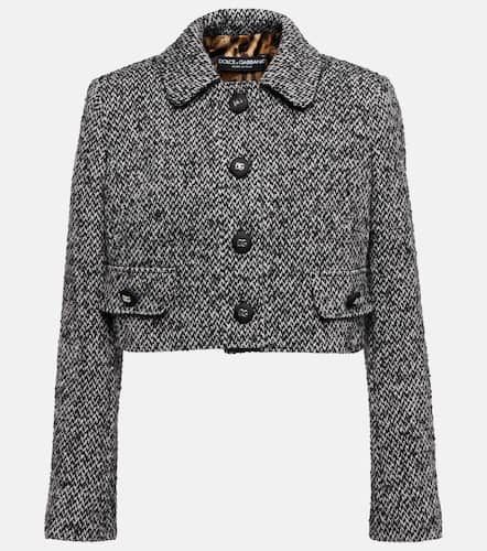 Veste raccourcie en tweed - Dolce&Gabbana - Modalova