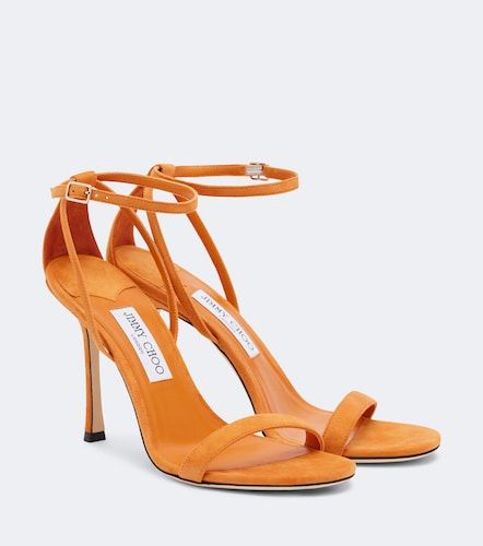 Jimmy Choo Sandales Moza en daim - Jimmy Choo - Modalova