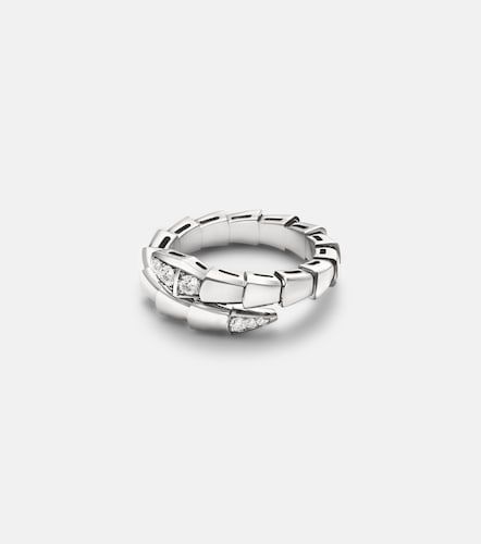 Bague Serpenti Viper en or blanc 18 ct et diamants - Bvlgari - Modalova