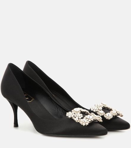 Escarpins en satin à ornements - Roger Vivier - Modalova