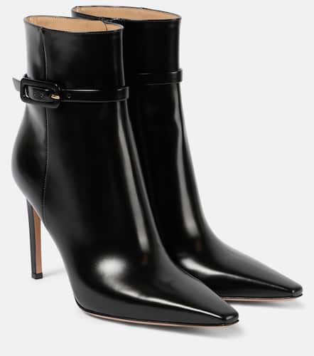 Bottines 95 en cuir verni - Gianvito Rossi - Modalova