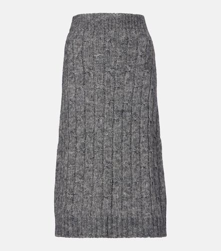 Jupe midi Otello en coton et laine - 'S Max Mara - Modalova