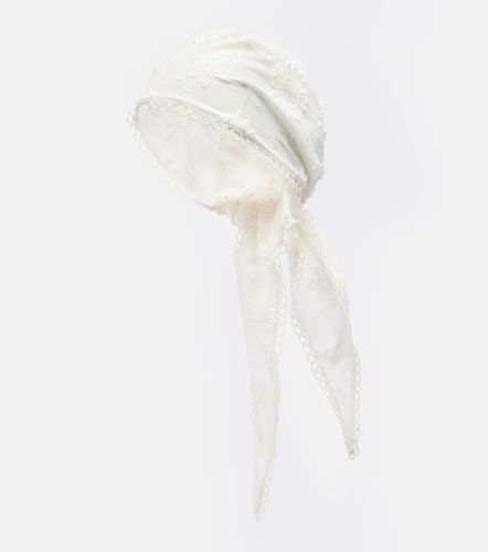 Foulard Aura en coton à broderie - Poupette St Barth - Modalova