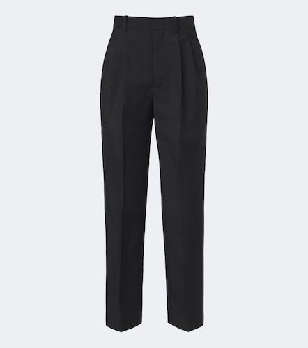 Pantalon droit en laine et mohair - Jil Sander - Modalova