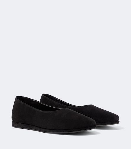 Chaussures slip-on City en daim - Saman Amel - Modalova