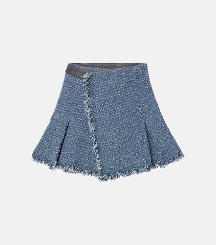 Sacai Short Punching en jean - Sacai - Modalova