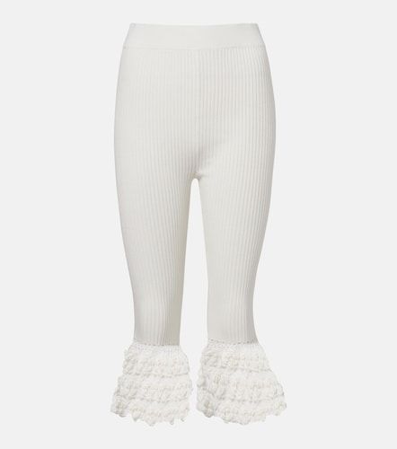 Pantalon capri en coton mélangé - Ganni - Modalova