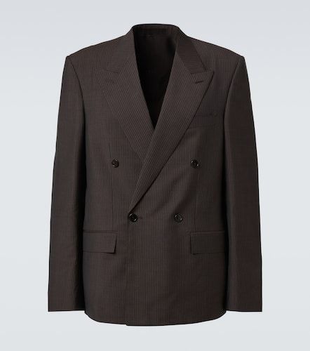 Blazer en laine et mohair à rayures - Gucci - Modalova