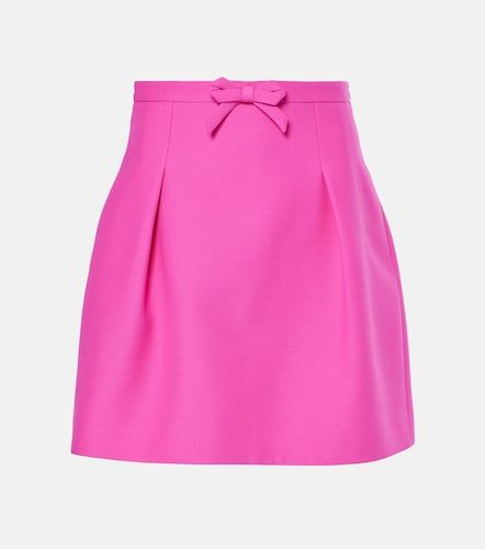 Mini-jupe en Crêpe Couture - Valentino - Modalova