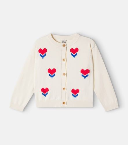 Cardigan Nina en jacquard de coton - Bonton - Modalova