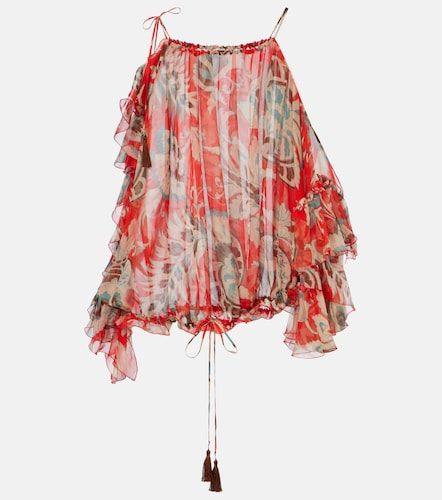 Etro Top imprimé en soie - Etro - Modalova