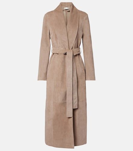 Manteau Gallery en daim - Nour Hammour - Modalova