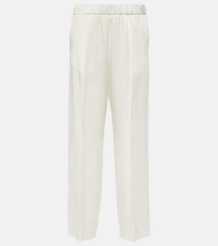 Jil Sander Pantalon droit en satin - Jil Sander - Modalova