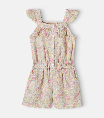 Combi-short en coton à fleurs - Tartine et Chocolat - Modalova