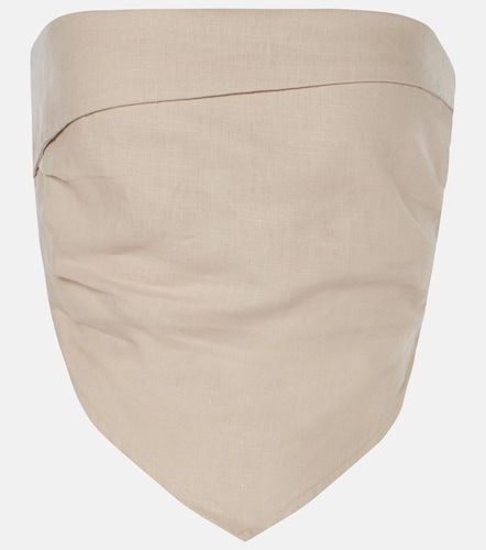 Top bandeau Antibes en lin - Faithfull - Modalova
